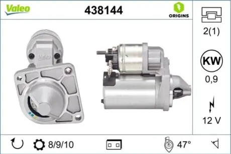 Стартер Valeo 438144