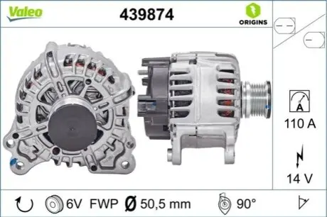 Генератор Valeo 439874