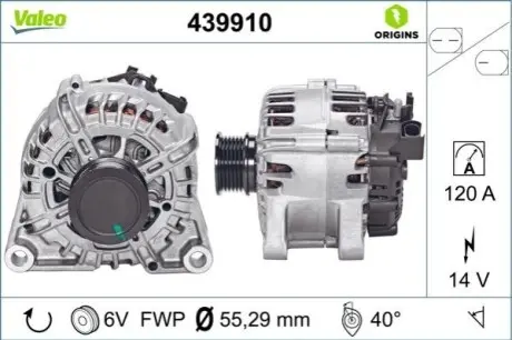 Генератор Valeo 439910
