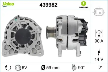 Автозапчасть Valeo 439982