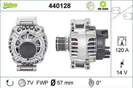 Генератор Valeo 440128