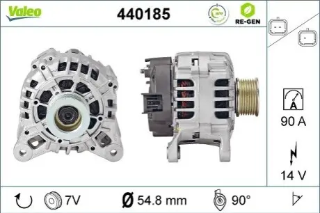 Генератор Valeo 440185