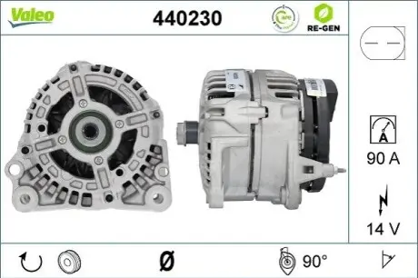 Генератор Valeo 440230