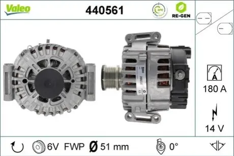 Генератор Valeo 440561