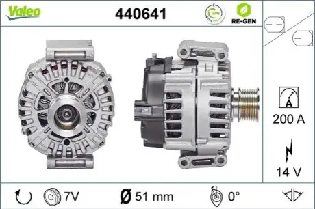 Генератор Valeo 440641