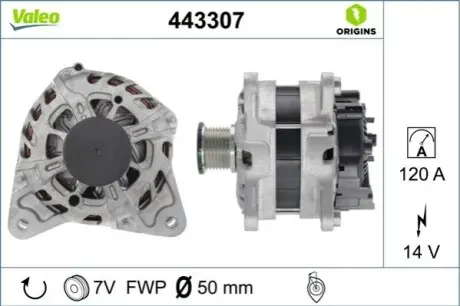 Автозапчасть Valeo 443307