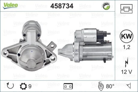 Стартер Valeo 458734