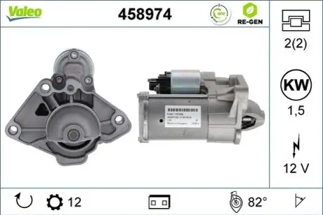 Стартер Valeo 458974