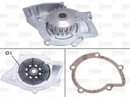 Помпа воды Fiat Scudo 2.0HDI 07- Valeo 506719