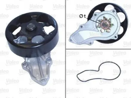 Помпа води Honda Accord 2.0/2.4 03-08 (B/B) (7 лопастей) Valeo 506810
