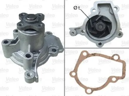 Помпа води Hyundai Lantra 1.6/1.8/2.0 16V 90-00 Valeo 506818