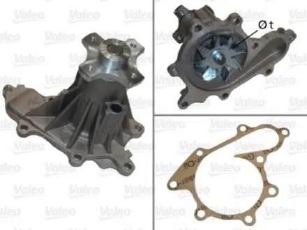 Помпа води Nissan Pathfinder III/NP300 Navara 2.5dCi 05-/Renault Truck Maxity 07- (R/B) (8 лоп) Valeo 506927