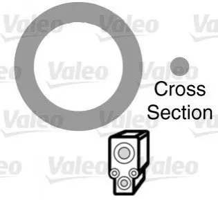 Монтажные элементы кондиционера Valeo 509136