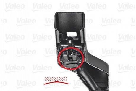 Щетка стеклоочистителя Valeo 572316