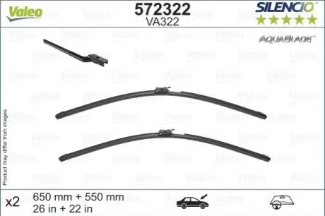 Щітка склоочисника Valeo 572322