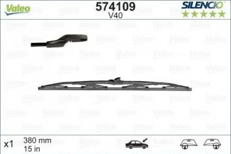 Щетка стеклоочистителя Valeo 574109
