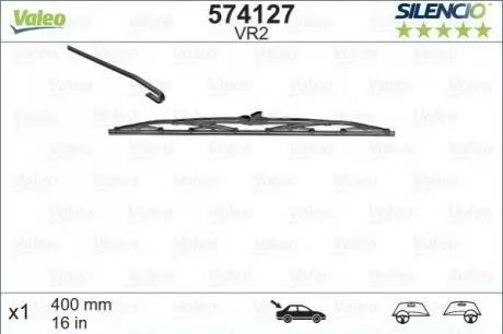 Стеклоочиститель Valeo 574127