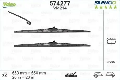 Стеклоочиститель Valeo 574277