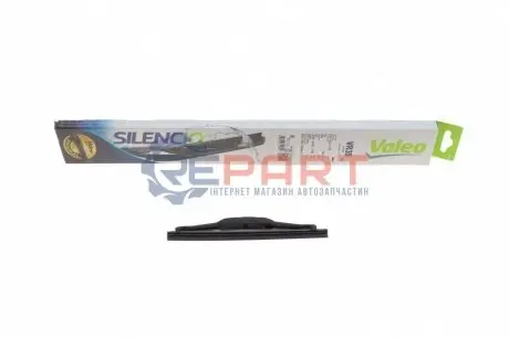 Щітка склоочисника каркасна задн (1шт) VR35 Silencio 180мм DS DS 4 IVECO DAILY IV, DAILY V MERCEDES E (W213) BMW 7 (E38), 7 (E65, E66, E67) CITROEN C4, DS4 RENAULT MASTER II 10.94-10.23 Valeo 574280 Купити в Україні
