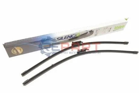 Щітка склоочисника безкаркасна передн із спойлером (2шт) VF328 Silencio Xtrm 530мм MINI (F66, F65), (F67), ACEMAN (J05), COOPER (J01) SKODA FABIA II, ROOMSTER, ROOMSTER PRAKTIK 03.06 Valeo 574384 Купити в Україні