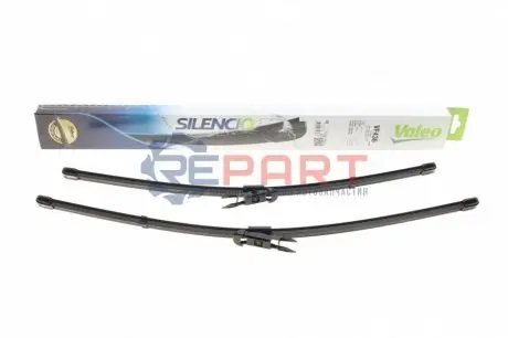Щітки склоочисника (580/530мм) Smart ForTwo 07 Valeo 574636 Купити в Україні