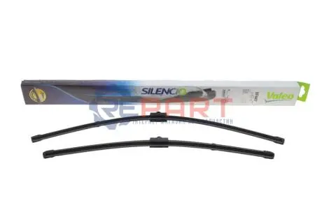 Щітка склоочисника безкаркасна передн із спойлером (2шт) VF447 Silencio Xtrm 600/500мм BMW X5 (E70), X6 (E71, E72) 10.06-06.14 Valeo 574647 Купити в Україні