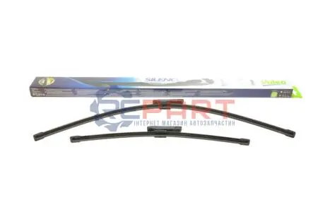 Щітки склоочисника (650/400mm) Citroen C3 II/Renault Laguna III 07- (безкаркасна) Valeo 574653 Купити в Україні