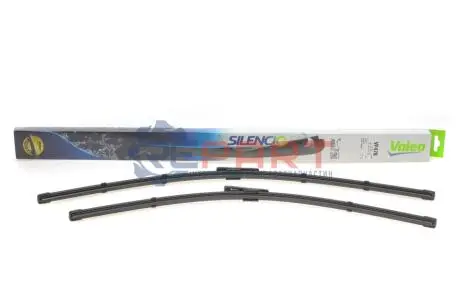 Щітка склоочисника безкаркасна передн із спойлером (2шт) VF478 Silencio Xtrm 750/650мм RENAULT GRAND SCENIC III, SCENIC III 12.08-09.16 Valeo 574678 Купити в Україні