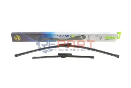 Щітка склоочисника безкаркасна передн із спойлером (2шт) VF383 Silencio Xtrm 650/350мм LADA XRAY RENAULT CAPTUR I, CLIO III, CLIO III/HATCHBACK, CLIO IV, CLIO IV/HATCHBACK, CLIO IV/KOMBI 05.05 Valeo 574703 Купити в Україні