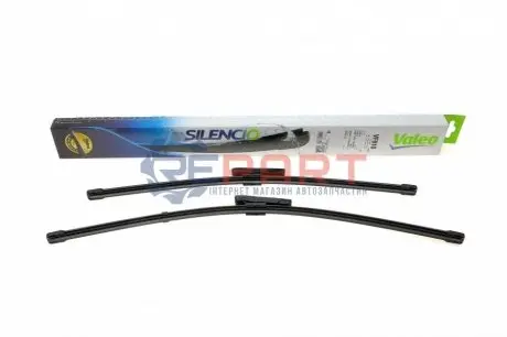 Щітки склоочисника (550/475мм) Dacia Logan/Renault Thalia 00- Valeo 577810 Купити в Україні