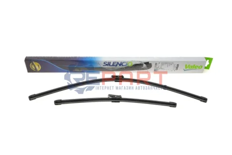 Щітка склоочисника безкаркасна передн із спойлером (2шт) VF843 Silencio Xtrm 650/400мм BMW X1 (F48), X1 (U11) CITROEN C3 AIRCROSS I, C3 AIRCROSS II FORTHING U-TOUR HONDA ZR-V 09.12 Valeo 577843 Купити в Україні