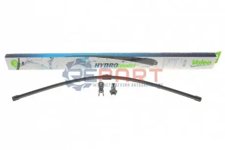 Щітка склоочисника безкаркасна передн із спойлером (1шт) HF70B HydroConnect 700мм CITROEN C4, C4 I, C4 SPACETOURER, C5 III, C6, GRAND C4 SPACETOURER FORD C-MAX II, FIESTA VII, GALAXY I 03.95 Valeo 578516 Купити в Україні