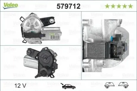 Двигун склоочисника Valeo 579712