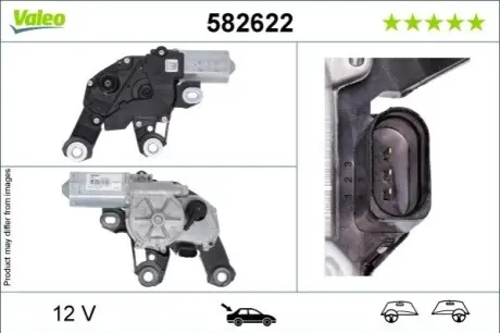 Двигун склоочисника Valeo 582622