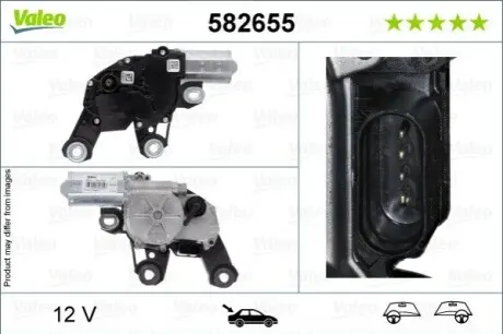 Двигатель стеклоочистителя Valeo 582655