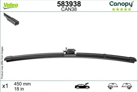 Щітка склоочисника Valeo 583938