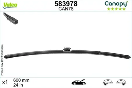 Щітка склоочисника Valeo 583978