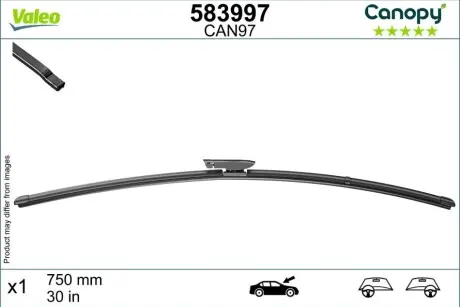 Щітка склоочисника Valeo 583997