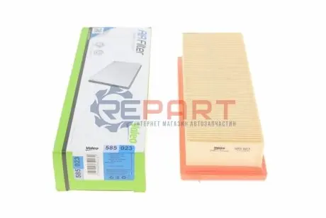 Фільтр повітряний Fiat Panda/Punto 1.1/1.3 -03 Valeo 585023