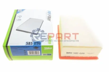 Фільтр повітряний Renault Megane 1.4i/Trafic 2.0i 02- Valeo 585026 Купити в Україні