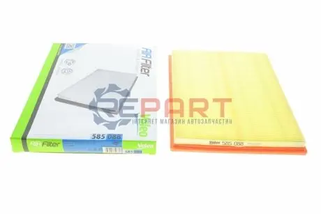 Фільтр повітряний Opel Astra F 1.4-2.0/ 1.7 TD 91-98 Valeo 585088 Купити в Україні