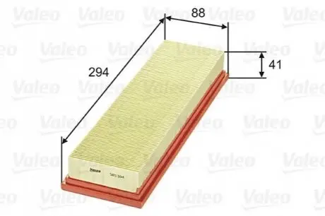 Фільтр повітряний Valeo 585104