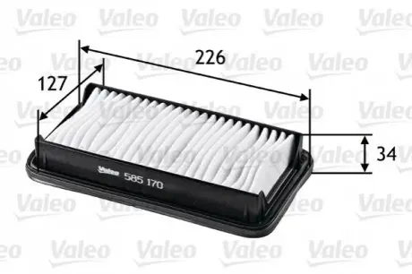 Фильтр воздушный Valeo 585170