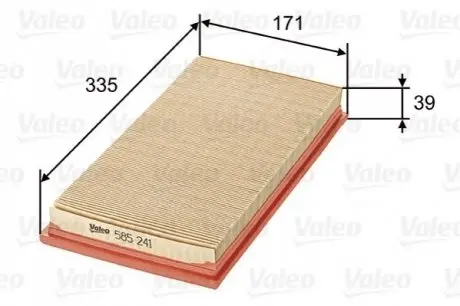 Фильтр воздушный Valeo 585241