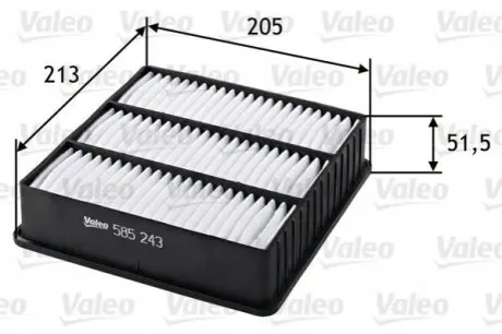 Фильтр воздушный Valeo 585243
