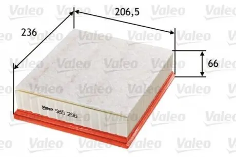 Фильтр воздушный Valeo 585296