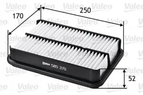 Фільтр повітряний Valeo 585370