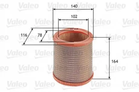 Фильтр воздушный Valeo 585602