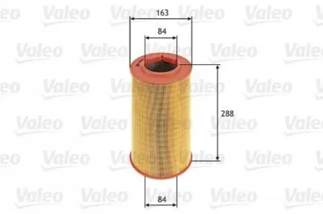 Фільтр повітряний Fiat Ducato/Citroen Jumper/Peugeot Boxer 2.0 i/1.9-2.8D 94 Valeo 585614