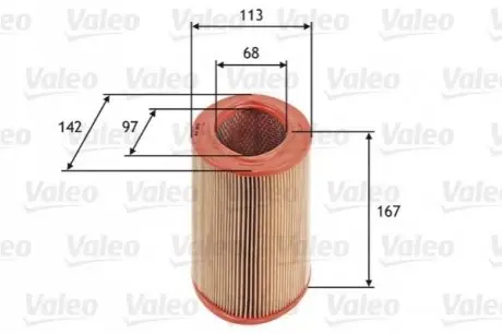 Фильтр воздушный Valeo 585623